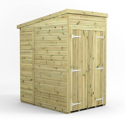 4x6 Power Premium Pent Shed