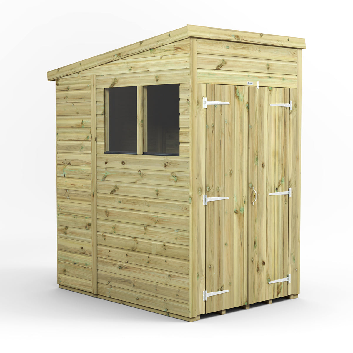 4x6 Power Premium Pent Shed