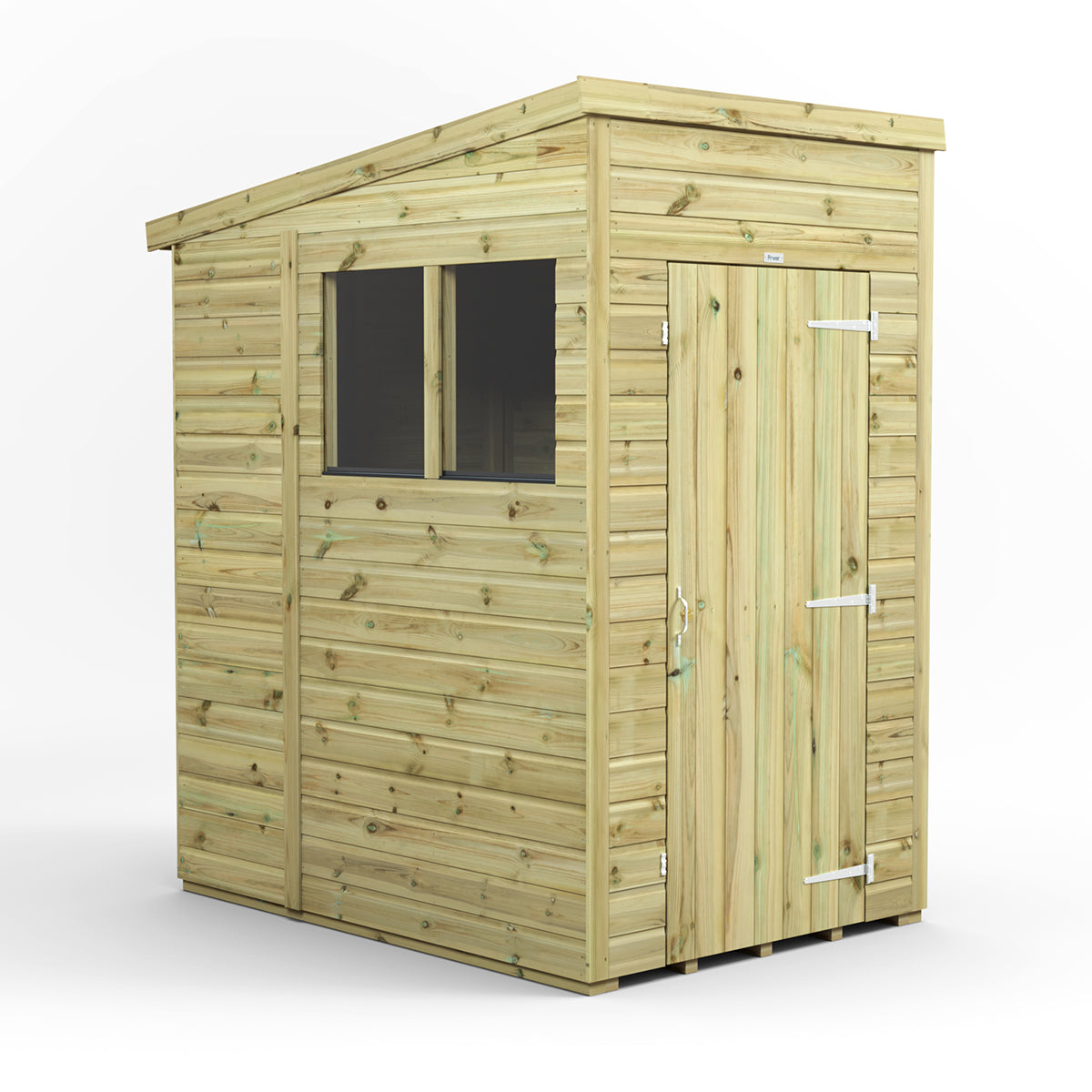 4x6 Power Premium Pent Shed