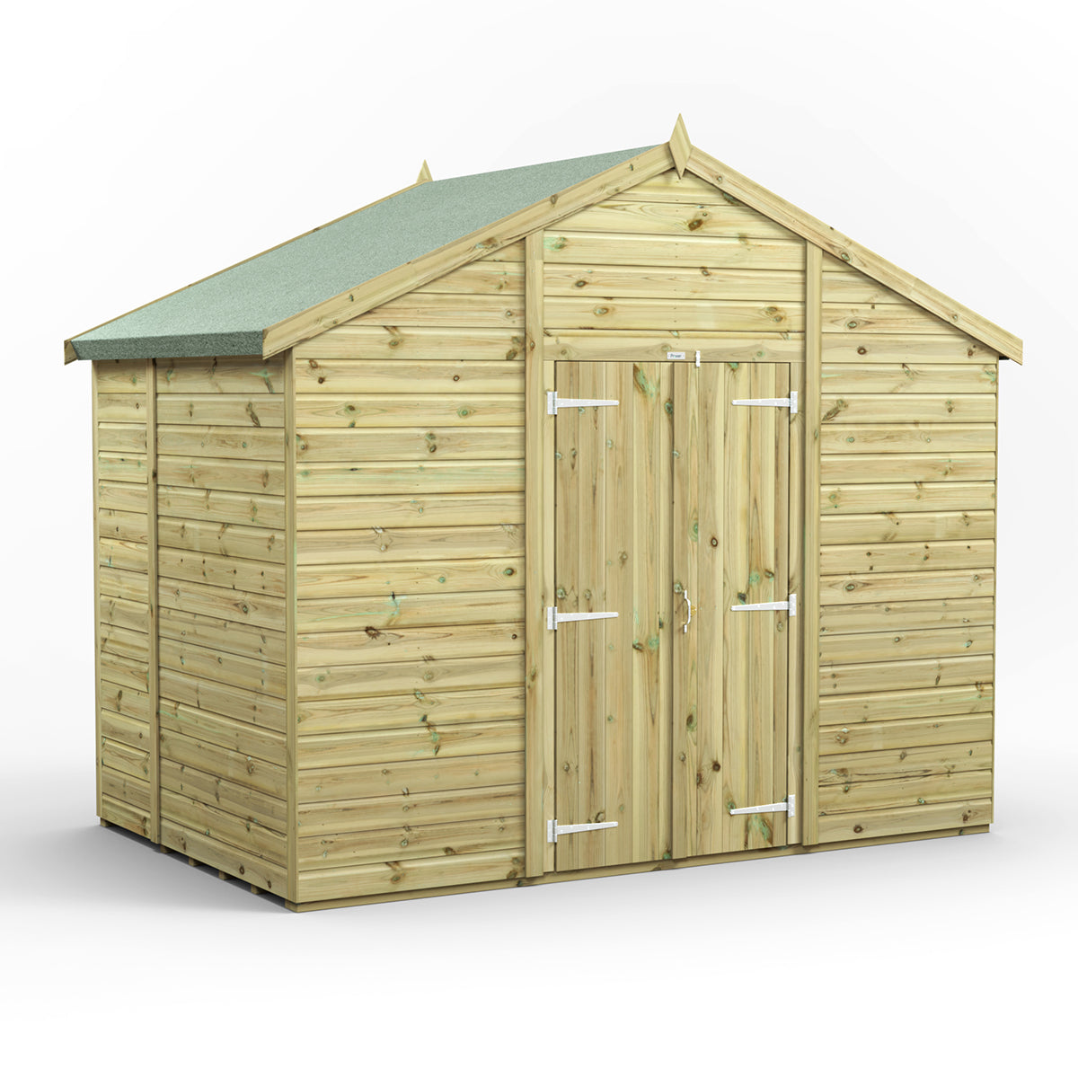 6X10 Power Premium Apex Shed