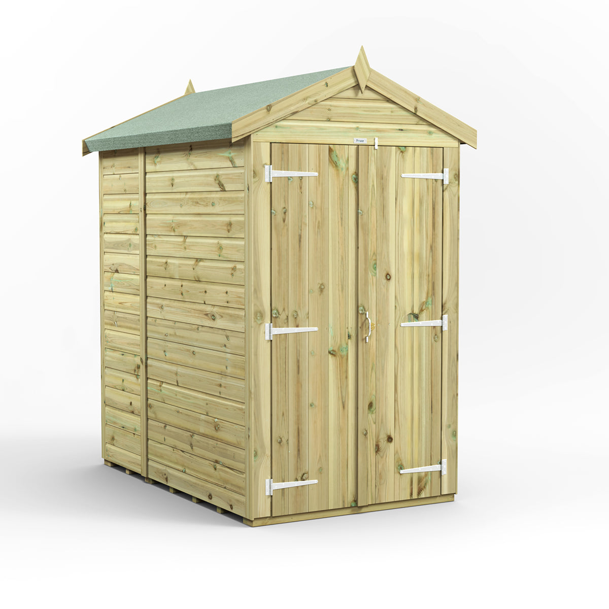 6X4 Power Premium Apex Shed