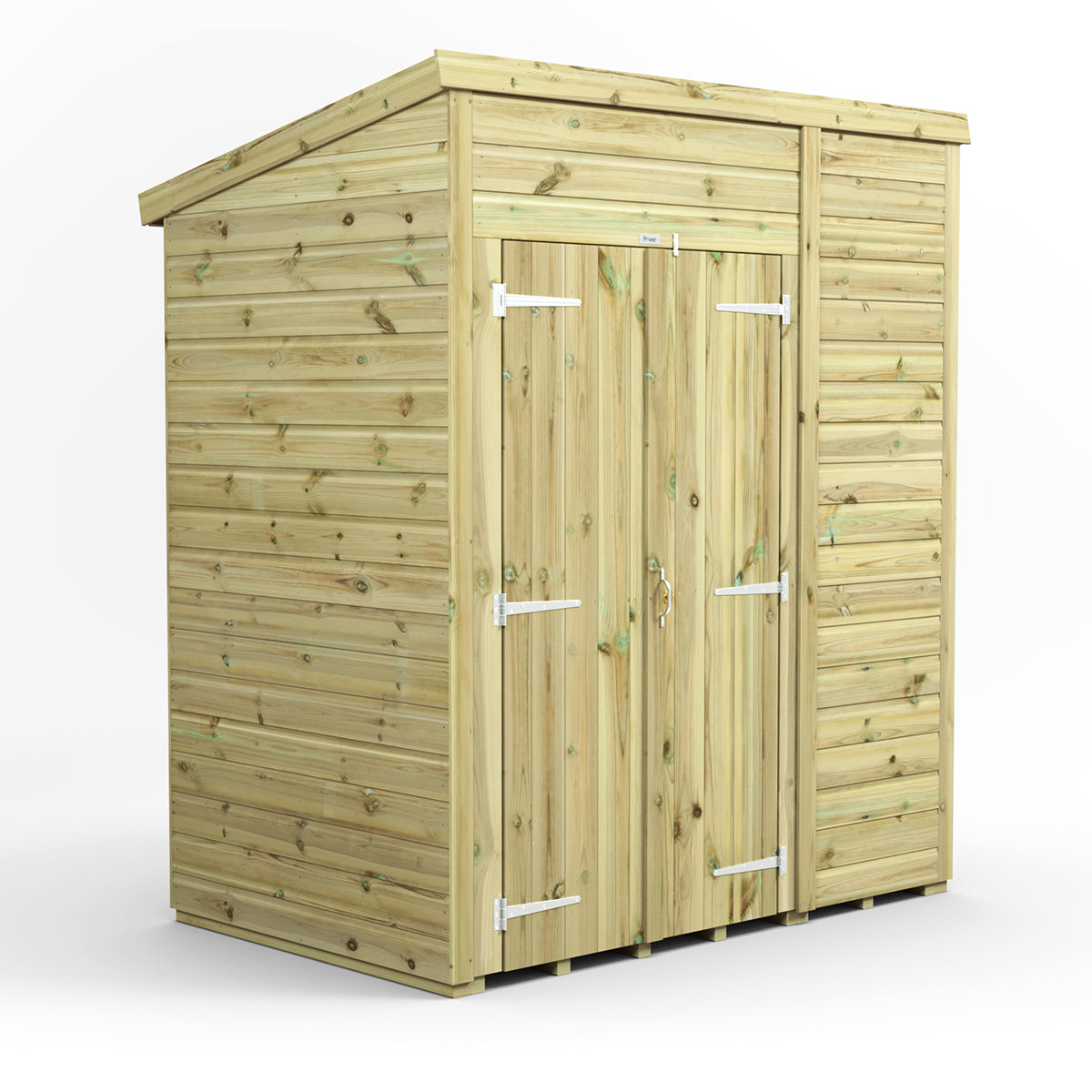 6X4 Power Premium Pent Shed