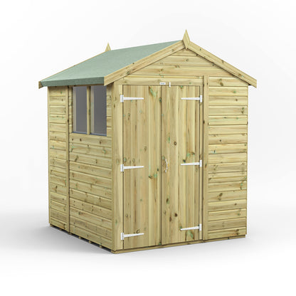 6X6 Power Premium Apex Shed