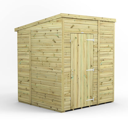 6X6 Power Premium Pent Shed