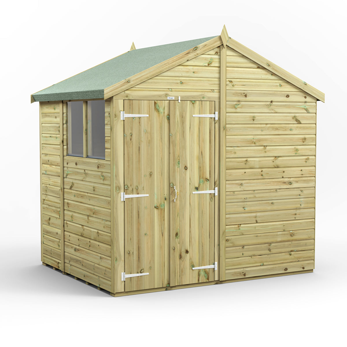 6X8 Power Premium Apex Shed