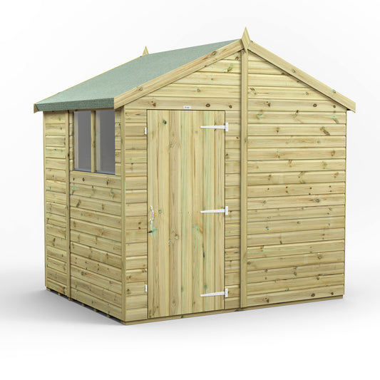 6X8 Power Premium Apex Shed