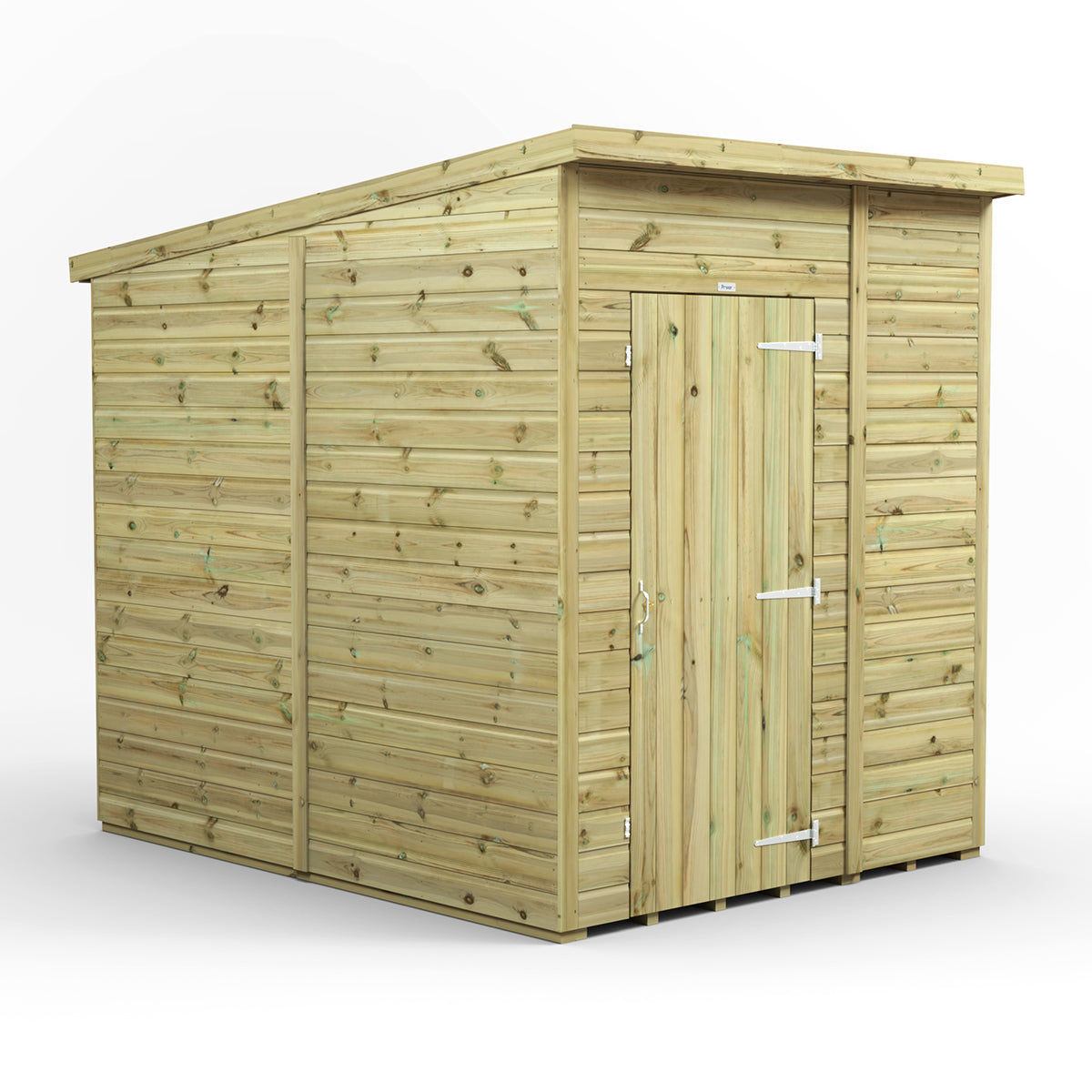 6X8 Power Premium Pent Shed