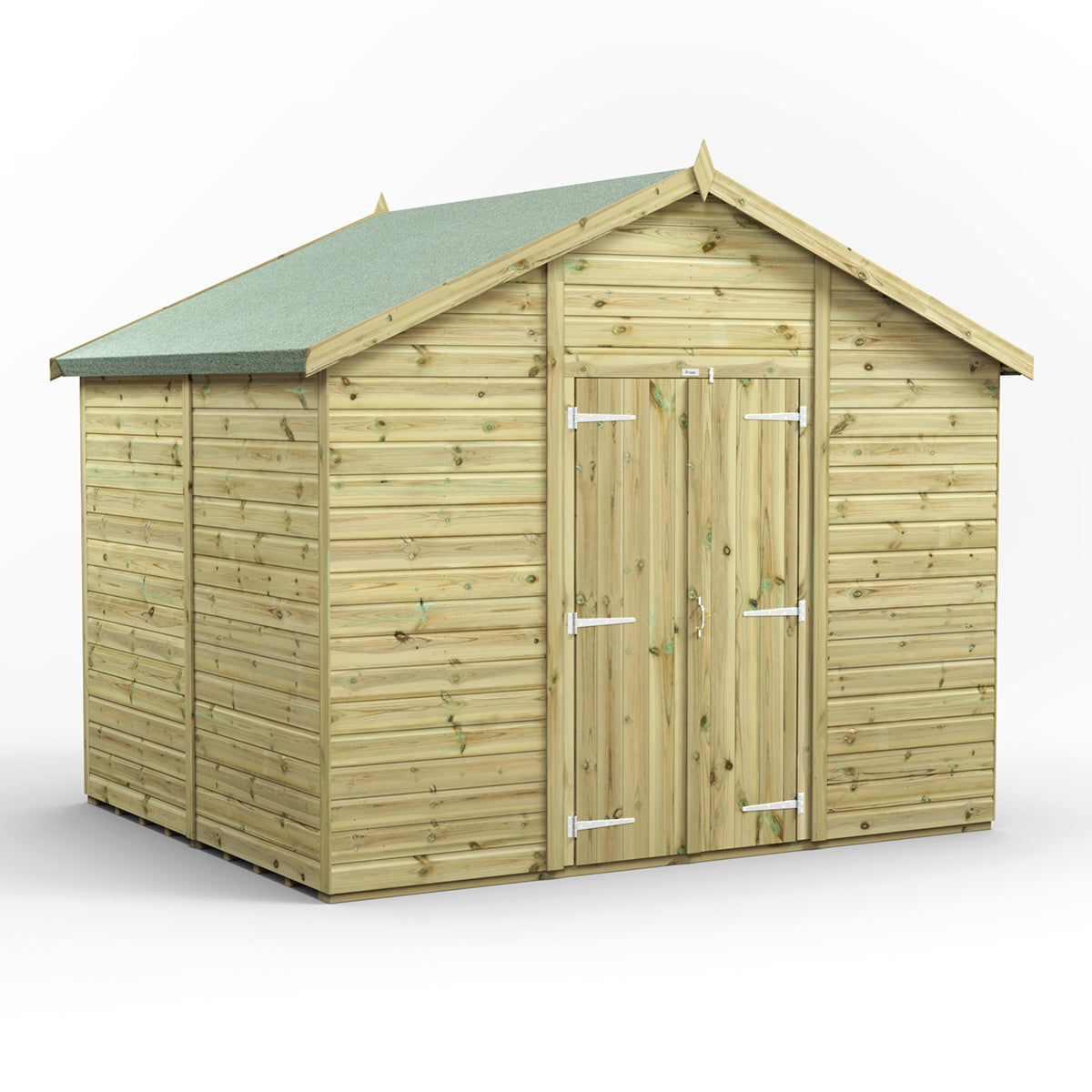 8X10 Power Premium Apex Shed