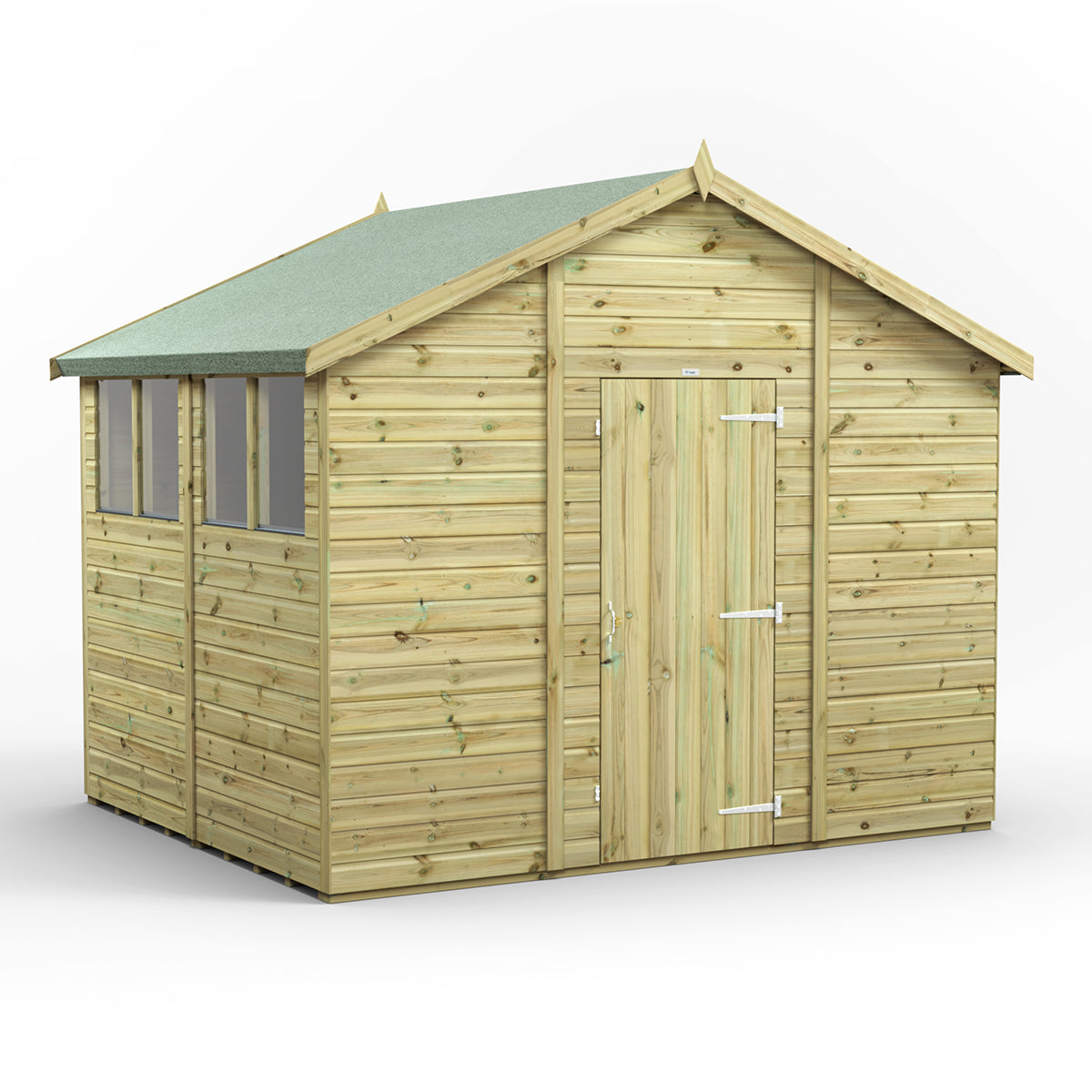 8X10 Power Premium Apex Shed