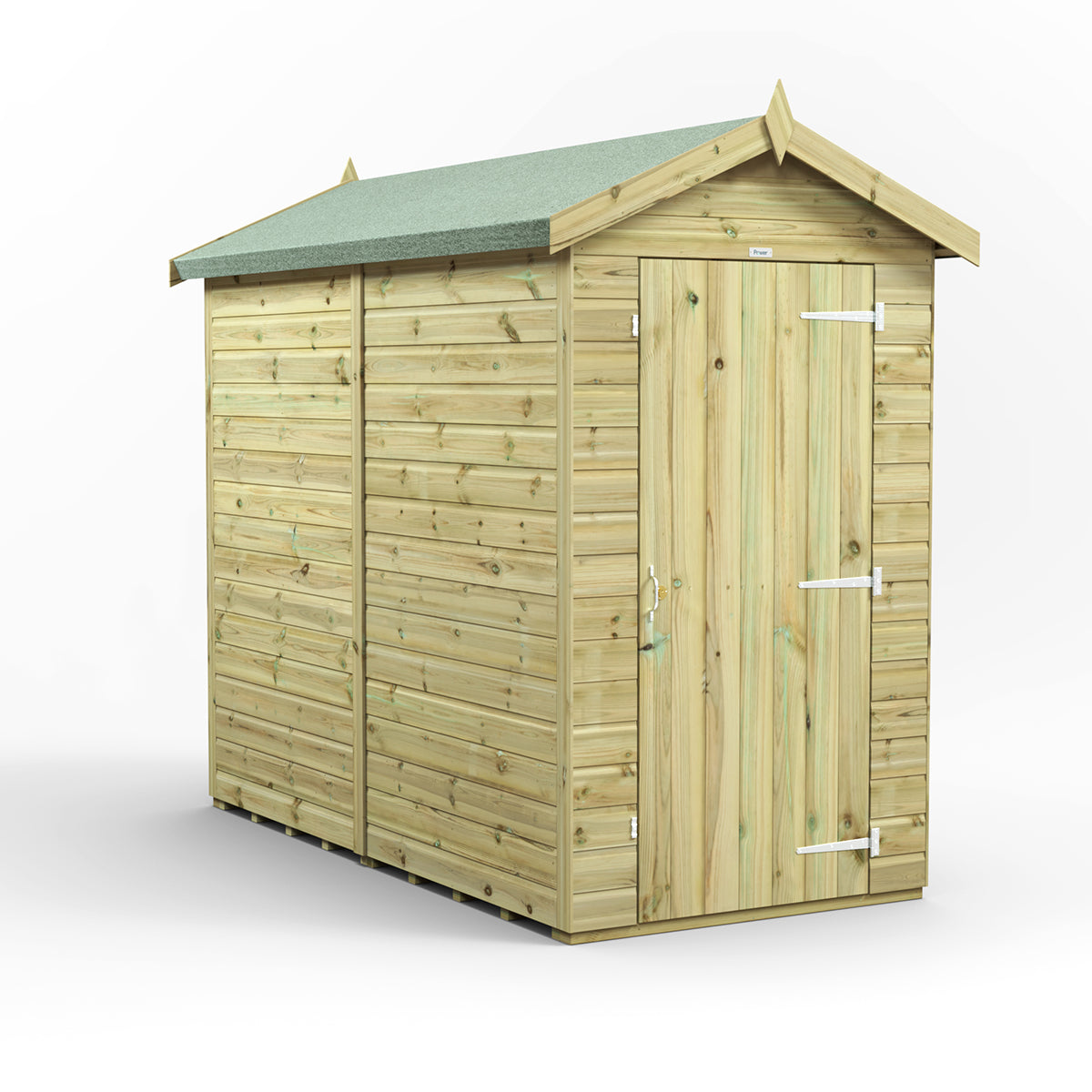 8X4 Power Premium Apex Shed