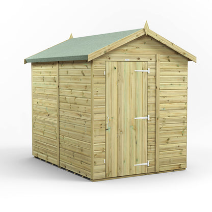 8X6 Power Premium Apex Shed