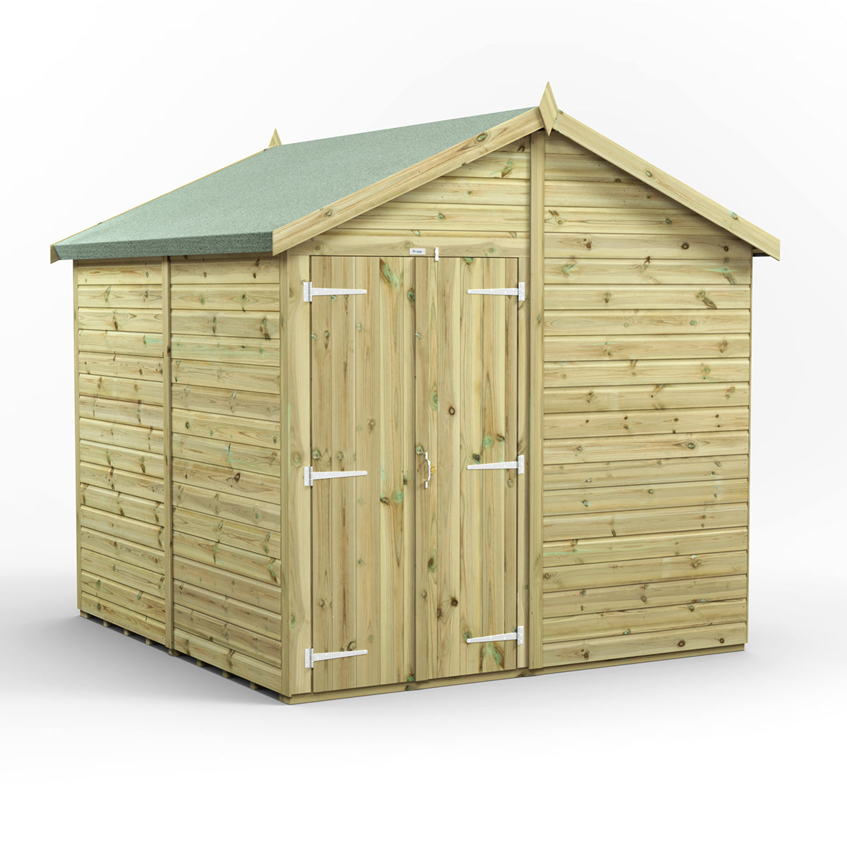 8X8 Power Premium Apex Shed