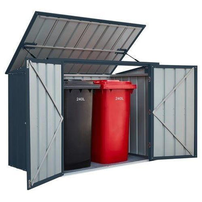 5x3 Globel Metal Double Bin Store