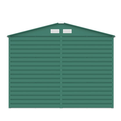 Lotus Hypnos 9x6 Green Apex Metal Shed