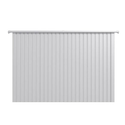 Lotus Minos 9x8 White Pent Aluminium Metal Shed