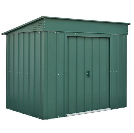 Globel 6x4 Metal Low Pent Roof Shed