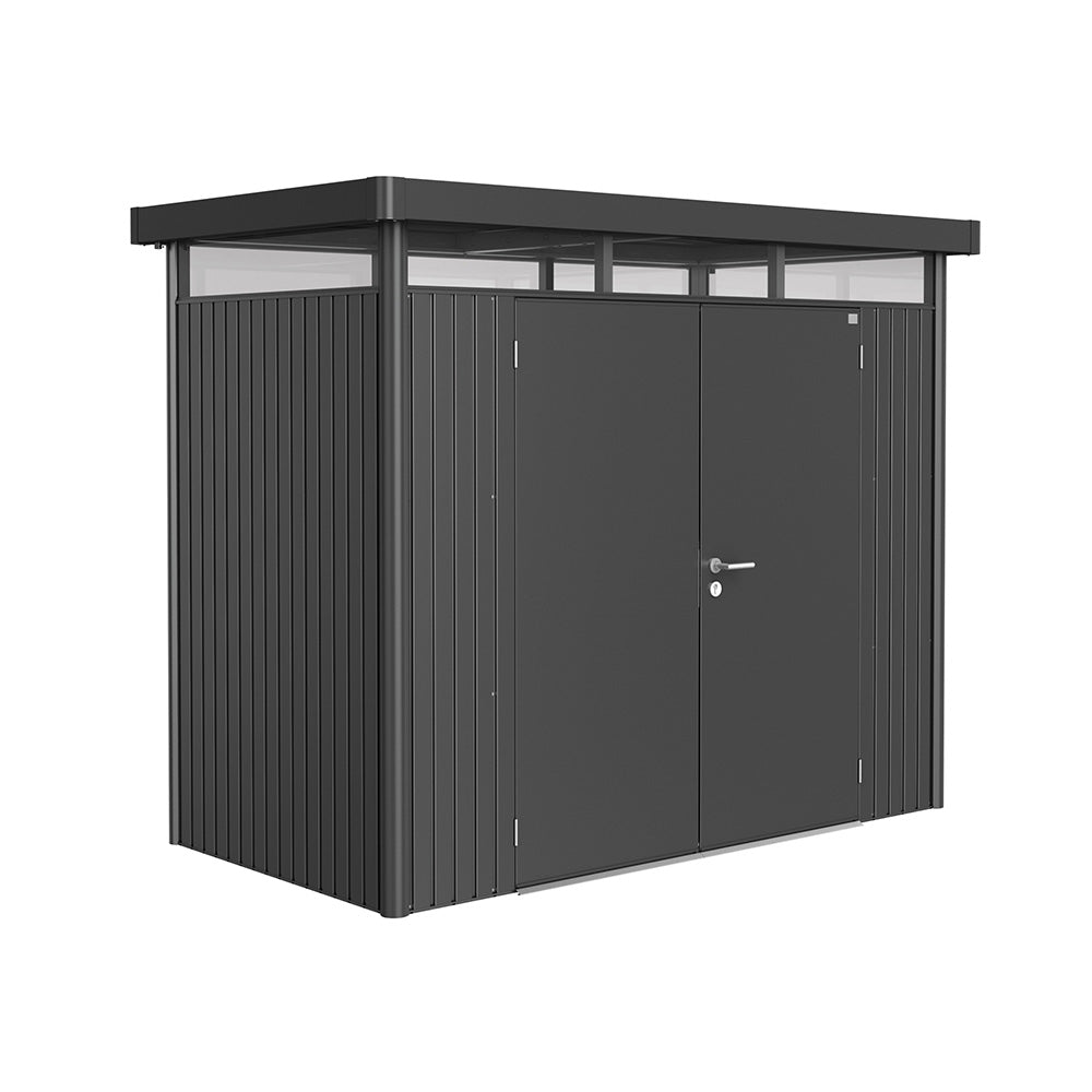 9x5 Biohort Highline H1 Panoramic Steel Shed