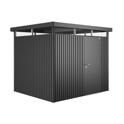 9x7 Biohort Highline H3 Panoramic Steel Shed