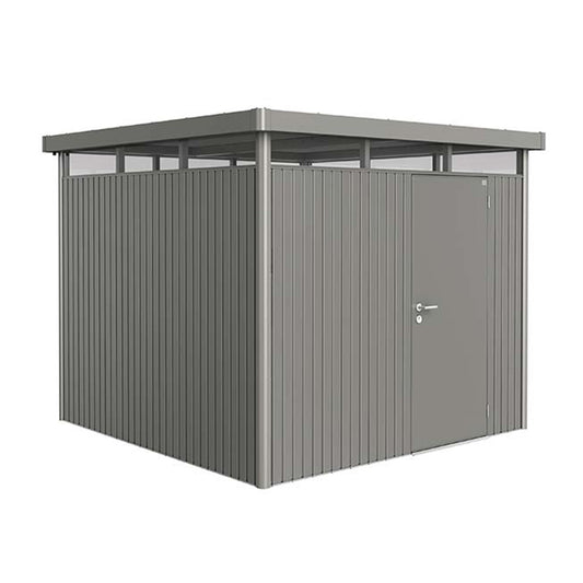 9x9 Biohort Highline H4 Panoramic Steel Shed