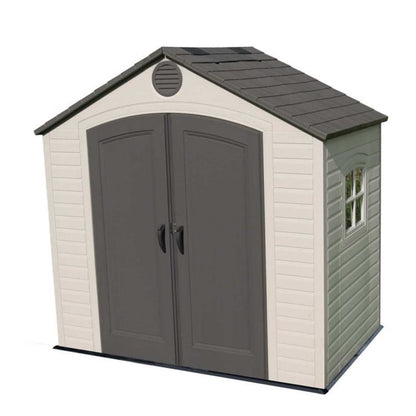 Lifetime 8x5ft Heavy Duty Plastic Garden Shed