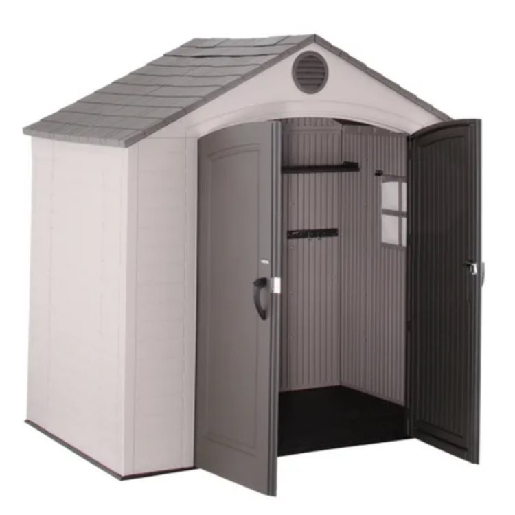 Lifetime 8x5ft Heavy Duty Plastic Garden Shed