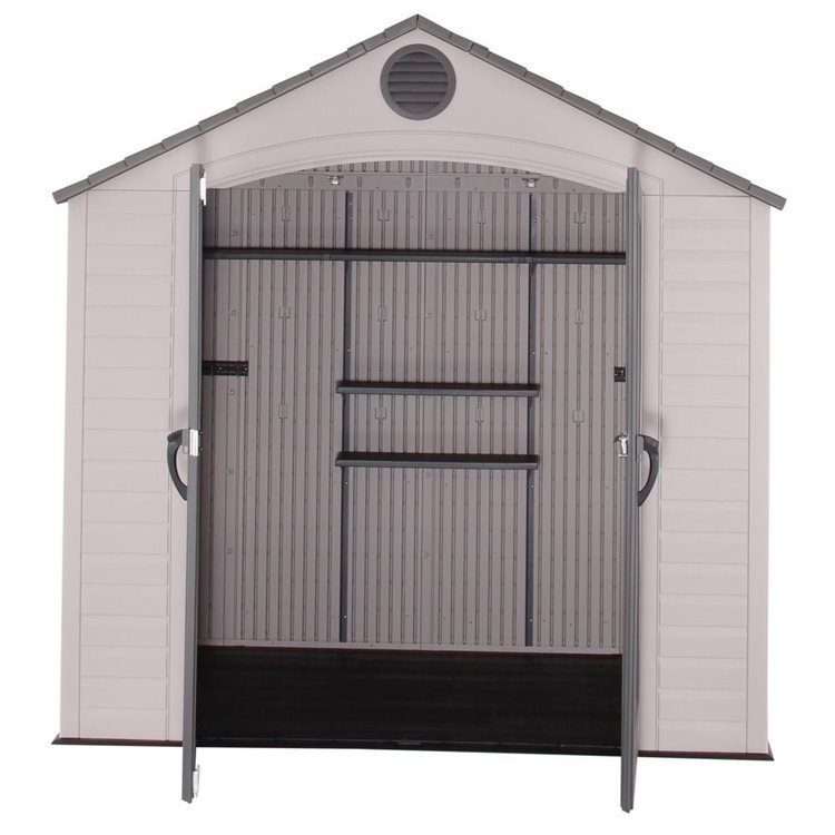 Lifetime 8x5ft Heavy Duty Plastic Garden Shed