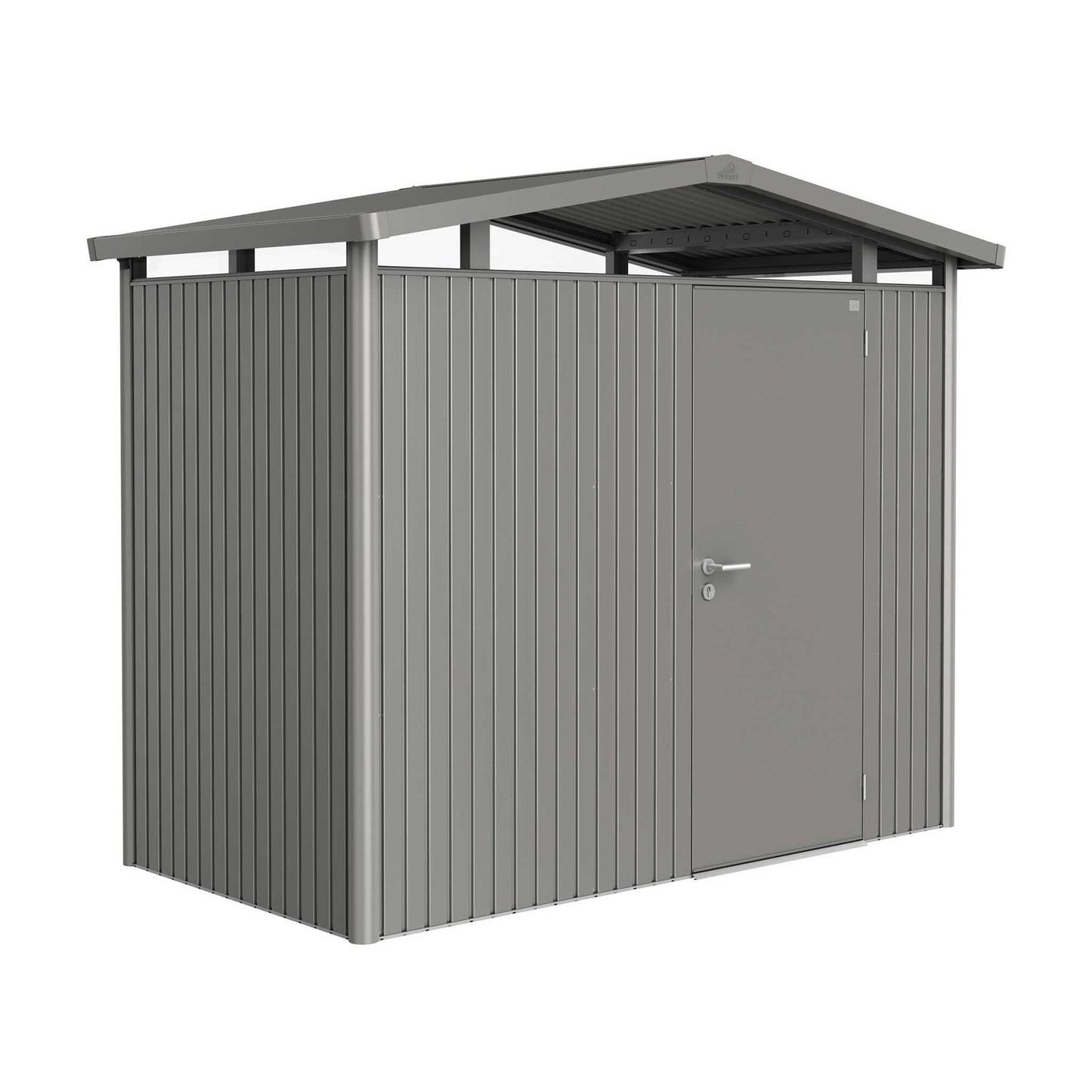 9x5 Biohort Panorama P1 Modern Steel Shed