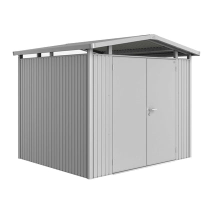 9x8 Biohort Panorama P3 Modern Steel Shed