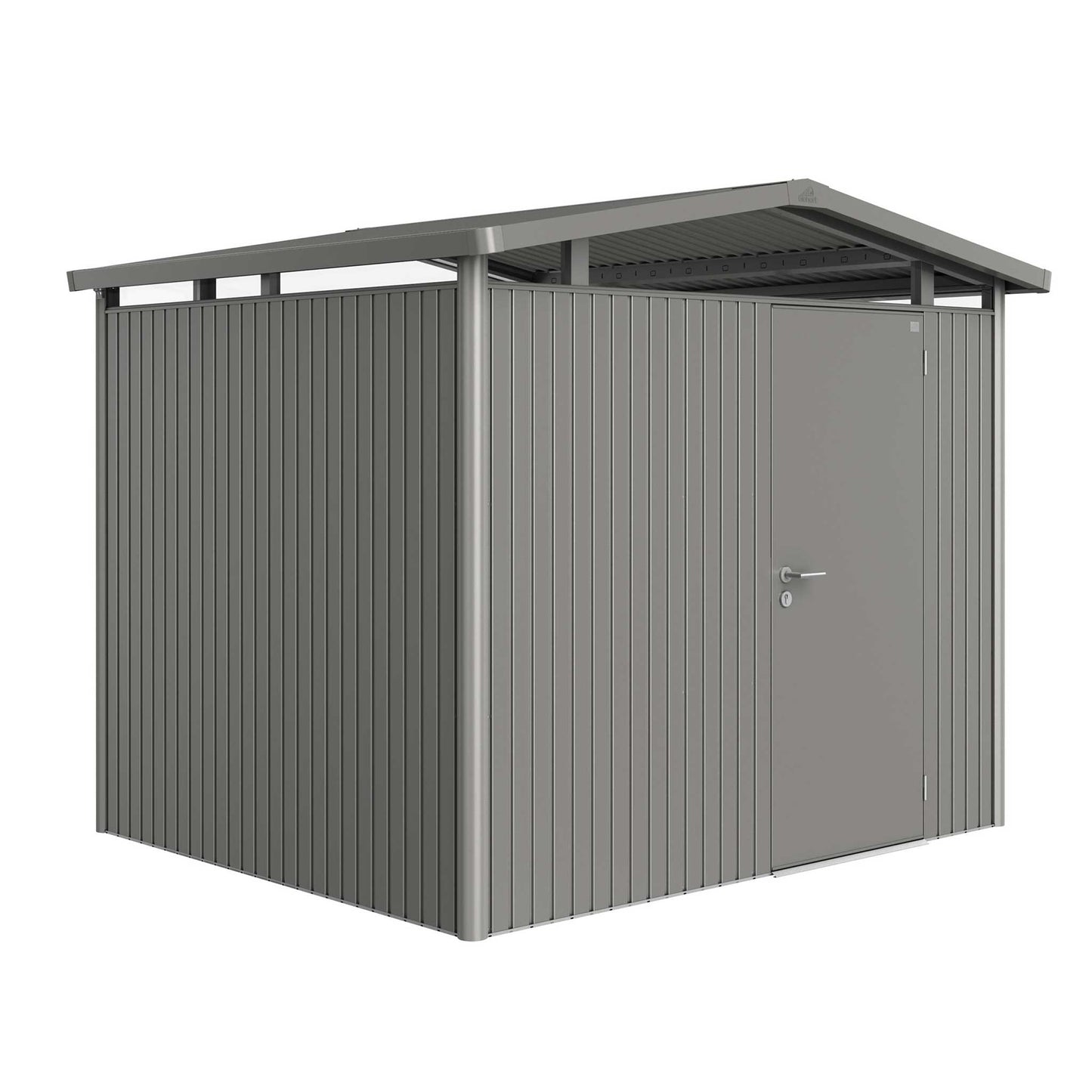 9x8 Biohort Panorama P3 Modern Steel Shed