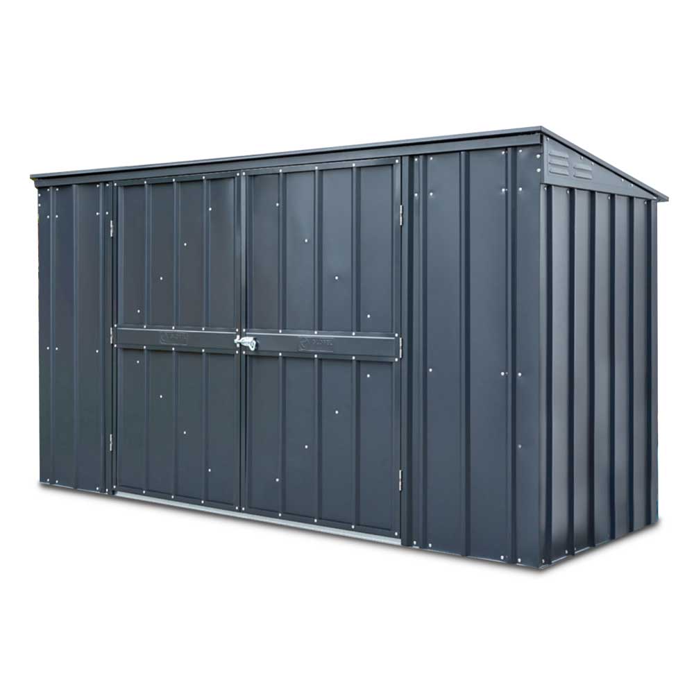 7.7x3 Globel Metal Bike and Bin Store