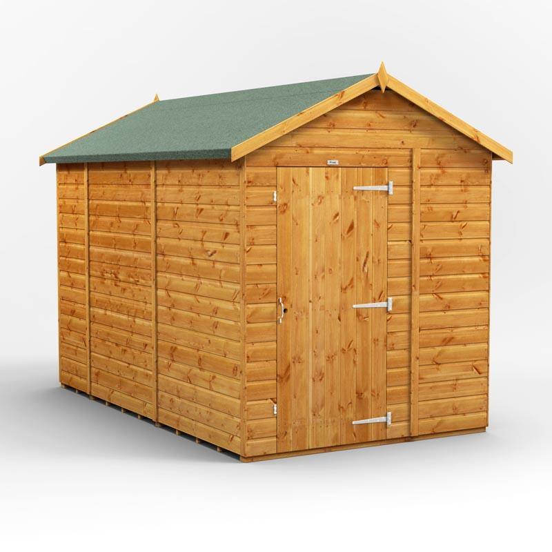 10x6 Power Tongue & Groove Apex Shed