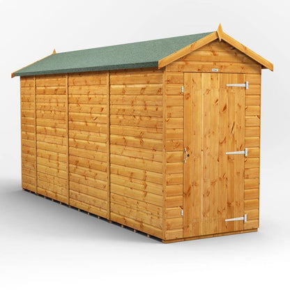 14x4 Power Tongue & Groove Apex Shed