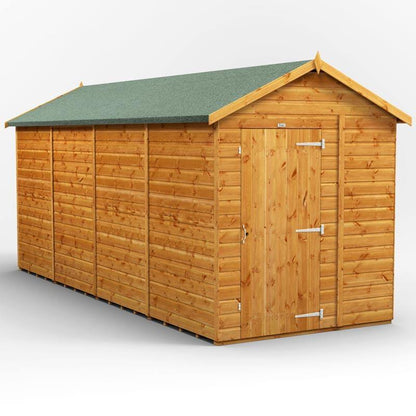 16x6 Power Tongue & Groove Apex Shed