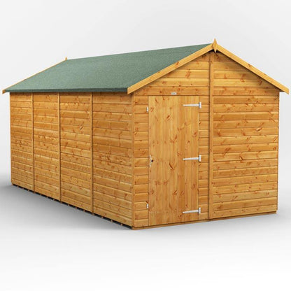 16x8 Power Tongue & Groove Apex Shed