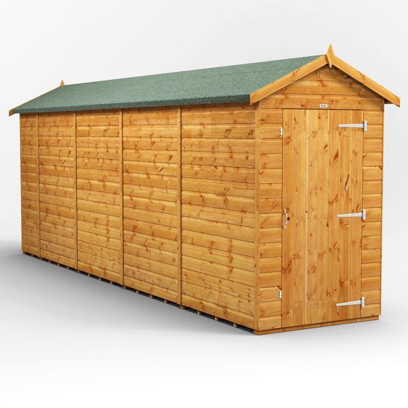 18x4 Power Tongue & Groove Apex Shed