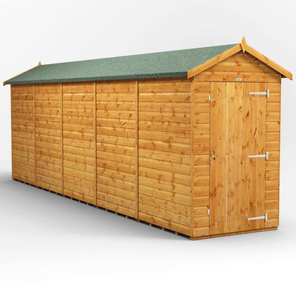 20x4 Power Tongue & Groove Apex Shed