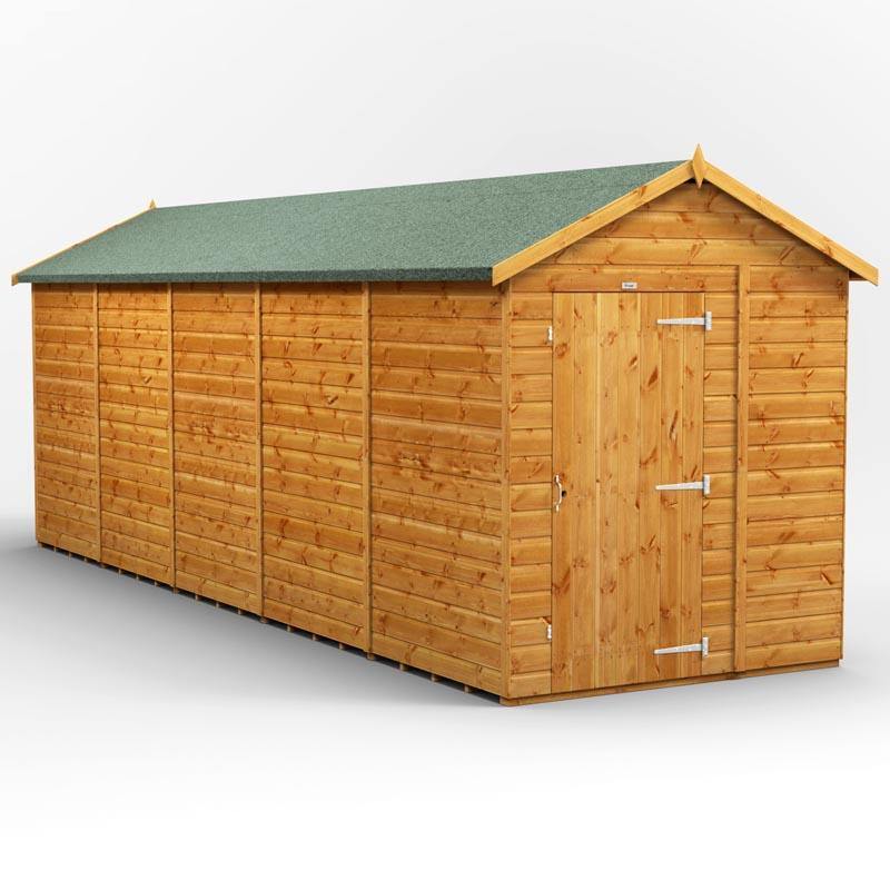 20x6 Power Tongue & Groove Apex Shed