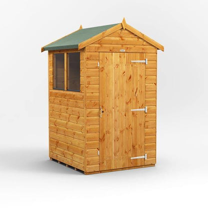 4x4 Power Tongue & Groove Apex Shed