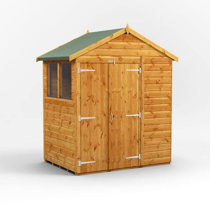 4x6 Power Tongue & Groove Apex Shed