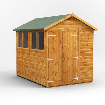 8x6 Power Tongue & Groove Apex Shed