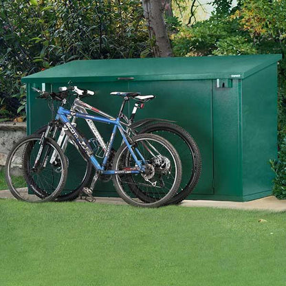 3.4 x 7.7ft Asgard Access Plus 29ers Bike Store (4 bikes)