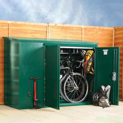 6 x 3ft Asgard Addition Bike Store (3 bikes)