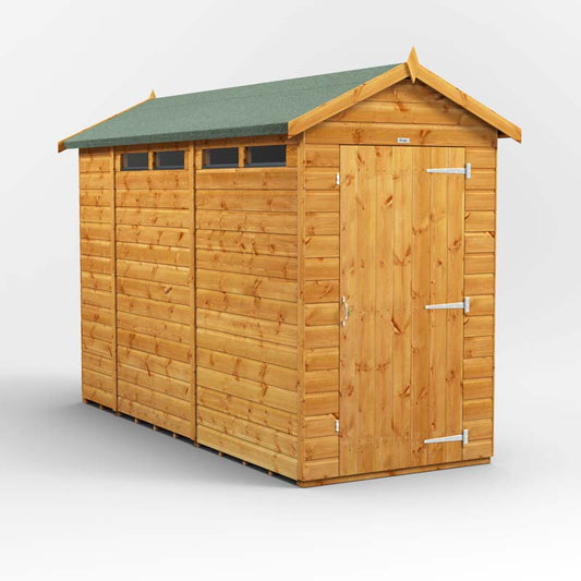 Power Apex Wooden Secure Shed 10x4