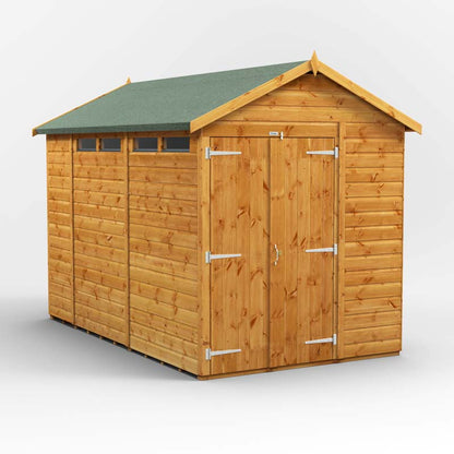 Power Apex Wooden Secure Shed 10x6