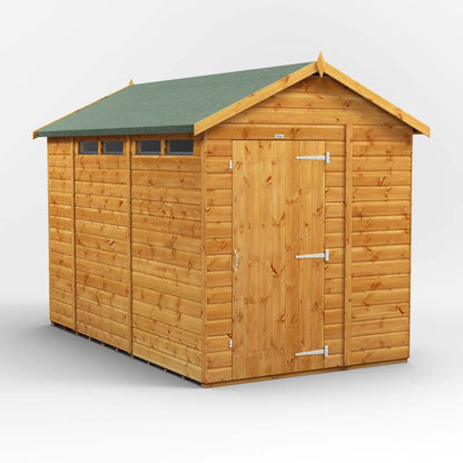 Power Apex Wooden Secure Shed 10x6