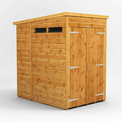 Power Pent Wooden Secure Shed 4x6