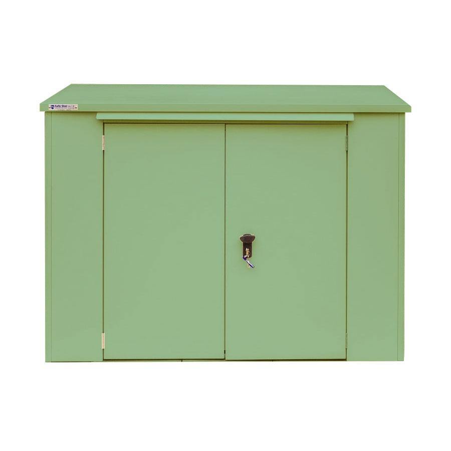 SafeStor Richmond Secure Bike Shed x 3, Light Green