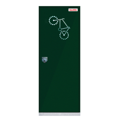 Warrior 1 Ultra-Secure Vertical Bike Locker (Fully Assembled)