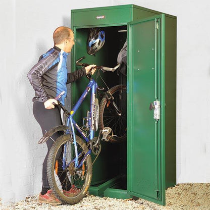 2.5 x 3.5ft Asgard Secure Vertical Bike Locker