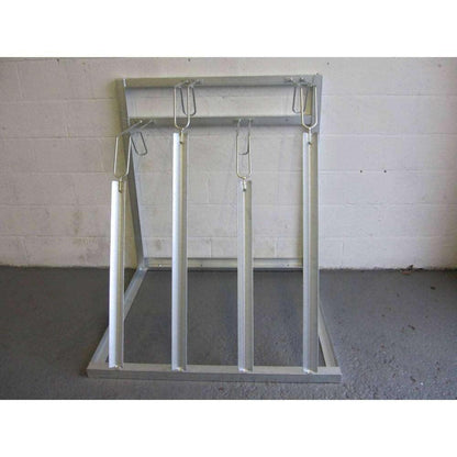 Bison Semi-Vertical Bike Rack (4-6 Bikes)